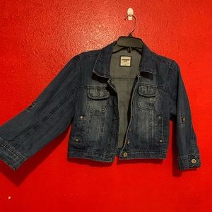 Cropped Blue Jean Jacket 💙